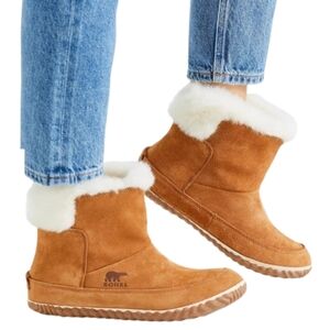 SOREL Out N About Suede Ankle Boots